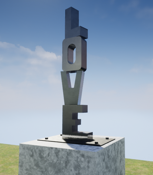 LOVE Statue 2